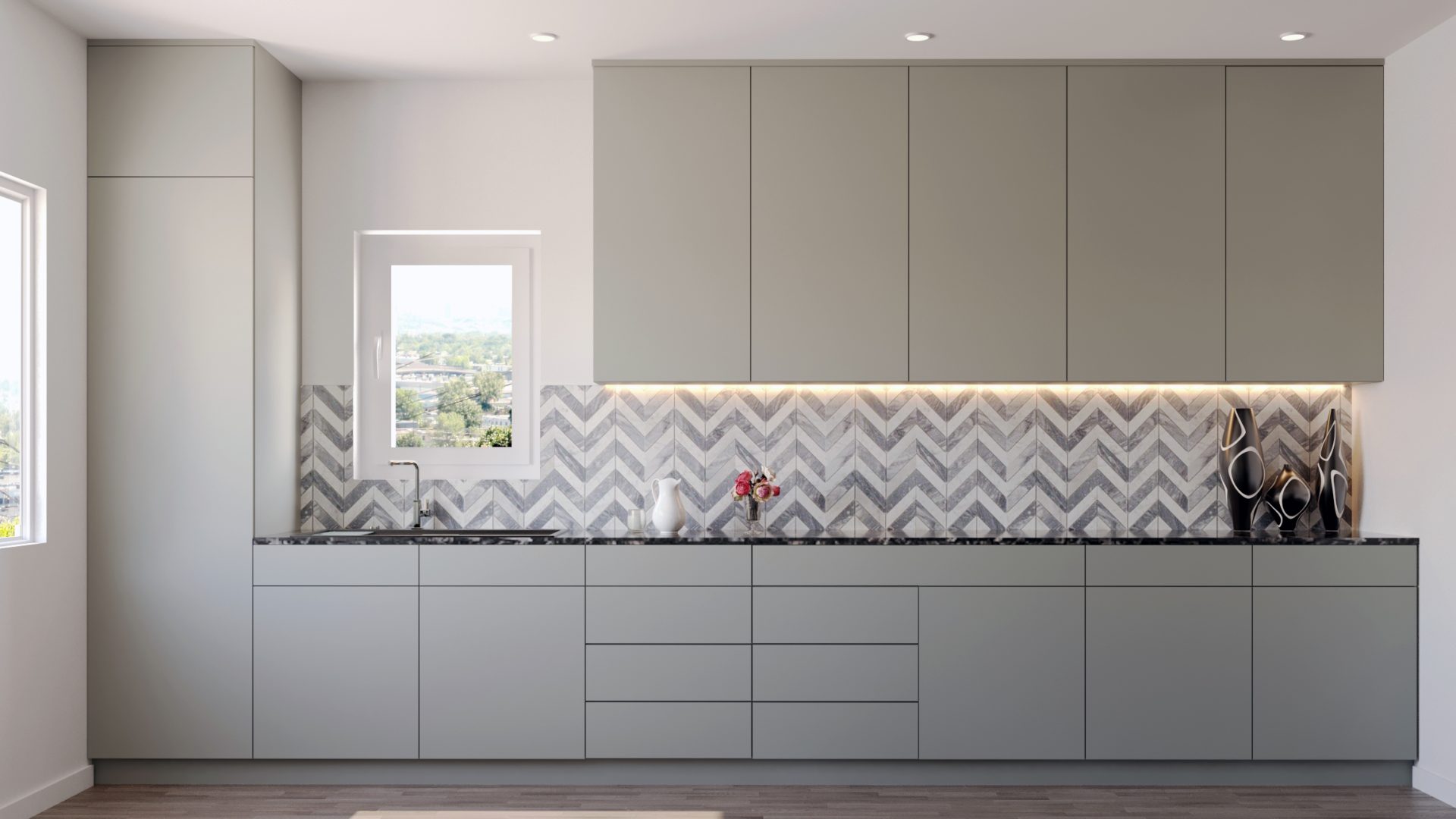 Soft Transitional Kitchen - Hoboken NJ
